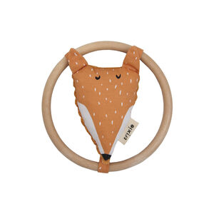 Hochet roulant en bois Mr Fox  