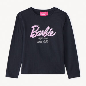 T-shirt manches longues Barbie pour fille 