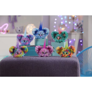 Mini peluche interactive Furby Furblets porte-clé (coloris aléatoire) 