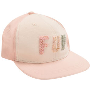 Casquette snapback Fun avec patchs bouclettes pour fille 