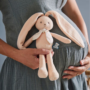 Doudou pantin Lapinoo 25 cm pêche 