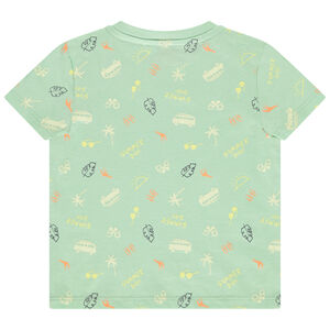 T-shirt manches courtes imprimé fantaisie pour bébé garçon 