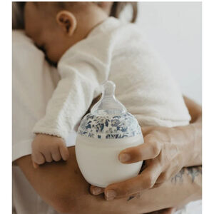 Biberon silicone Liberty Honey Dew Blue 150ml 