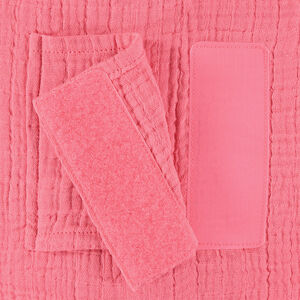 Coussin décoratif rond en tétra modulable en tour de lit ou de parc 