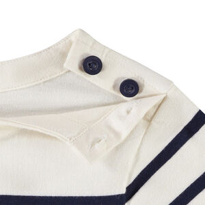 T-shirt manches longues marinière pour garçon  