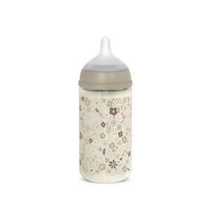 Biberon en verre avec tétine physiologique SX Pro M 240ml Wonderland Liberty beige 