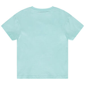 T-shirt manches courtes puff print textuel garçon 