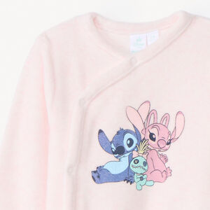 Dors-bien en velours Stitch & Angel Disney pour bébé fille 