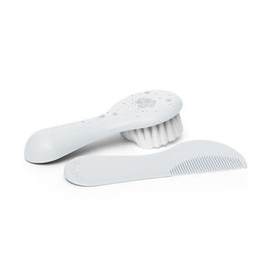 Set brosse et peigne - Bleu 