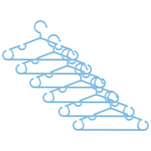 Lot de 6 cintres - Bleu 