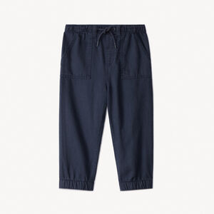 Pantalon en Tencel uni avec poches pour bébé garçon  