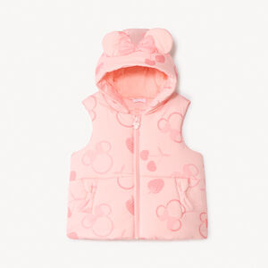 Doudoune sans manches Minnie Disney pour bébé fille 