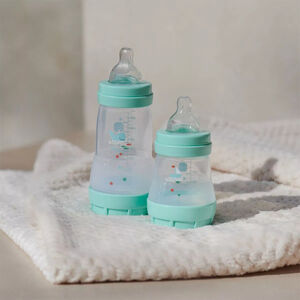 Lot de 2 biberon Easy Start anti-colique 260 ml menthe/coton 