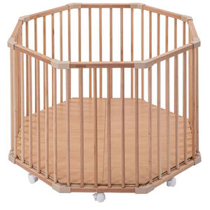 Parc Octogonal Basile Bois Vernis Naturel 