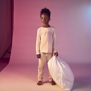 Set pyjama en jersey printé fille 