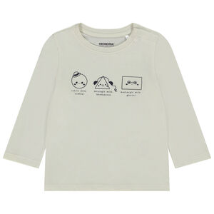 T-shirt manches longues print fantaisie pour bébé garçon 