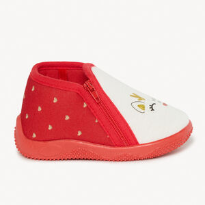 Chaussons bottillons renne de Noël pour bébé fille 