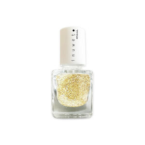 Mini vernis à l'eau Doré à paillettes parfum papaye 