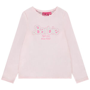 T-shirt manches longues Barbie à sequins pour fille 