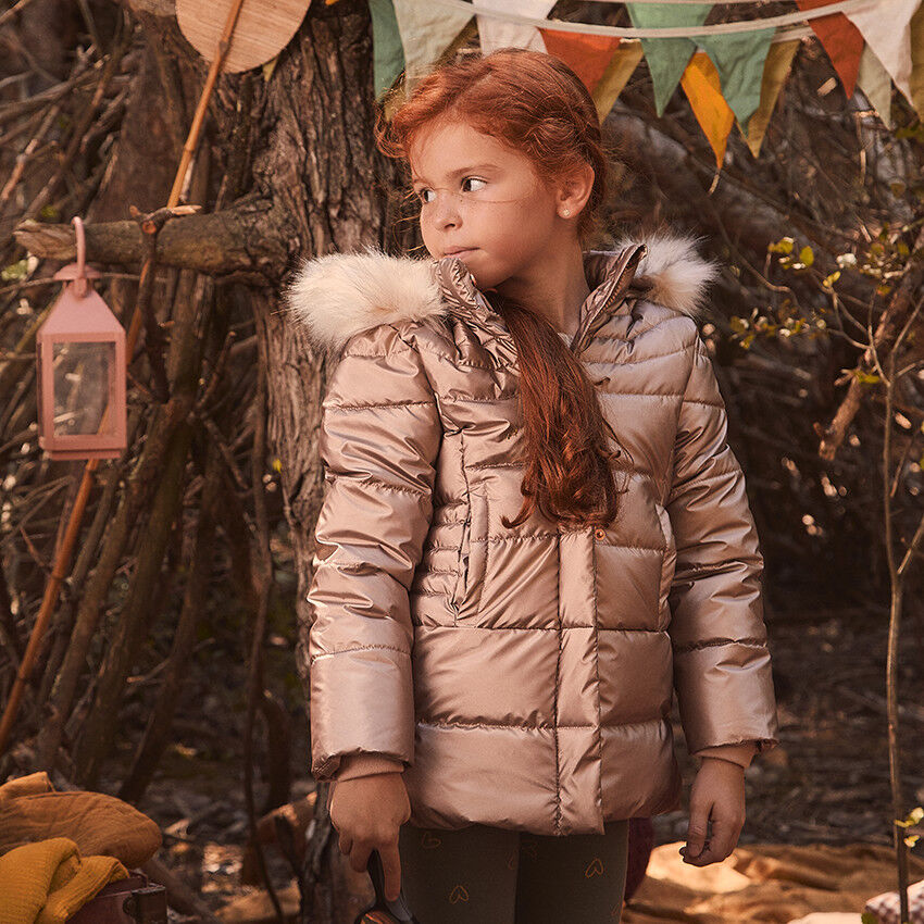 Manteau Fille Doudoune fille Parka Veste Enfant Orchestra