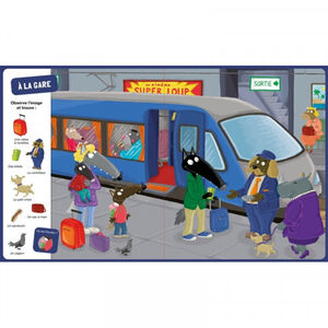 Cherche et trouve - Vive les vacances avec P'tit Loup  