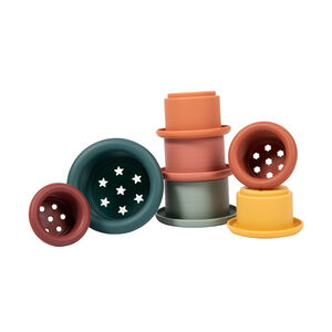 Pots empilables en silicone avec perforations Classic Cool 