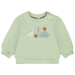 Sweat en molleton avec broderie bouclette pour bébé garçon 