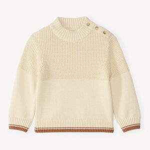 Pull col montant bébé garçon 