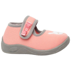 Chaussons babies lapin et nœud pour bébé fille 