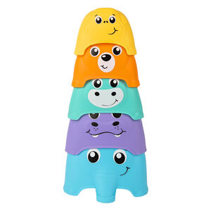 Gobelets Stacks of Animals Sort and Nest Cups 