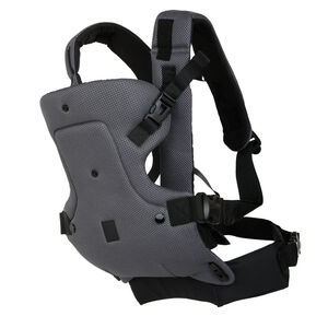 Porte-bébé 4 positions Willy gris mesh 