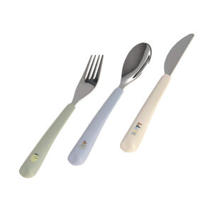 Set de 3 couverts enfants Happy Fruits Lemon 