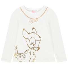 T-shirt manches longues print Bambi Disney pour enfant fille , Orchestra