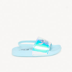 Claquettes iridescentes Stitch & Angel Disney pour fille - avec lanière selon la pointure 