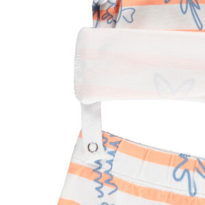 Set pyjama court rayé à imprimé marin pour bébé garçon 