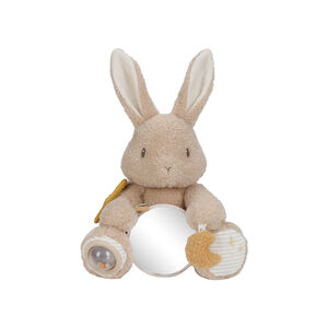 Peluche d'activité lapin Newborn Natural 36 cm 