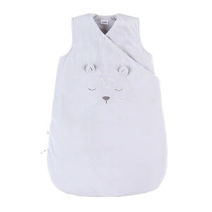 Gigoteuse sans manches en veloudoux Kendi 70 cm - Gris 