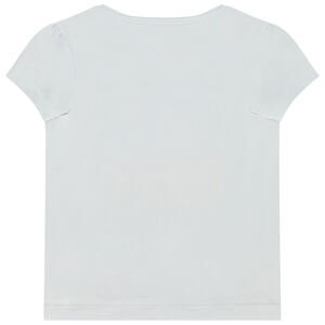 T-shirt manches courtes print fantaisie fille 
