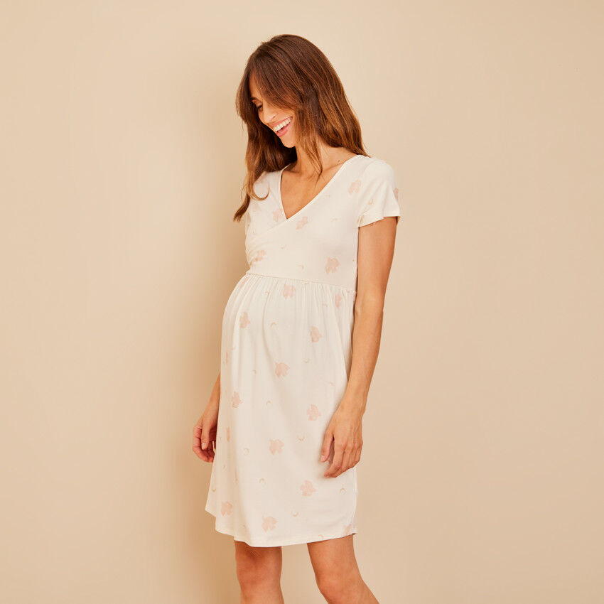 Pyjama allaitement Chemise de nuit grossesse Orchestra