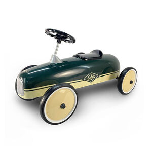 Porteur vintage Solex en métal vert/beige 