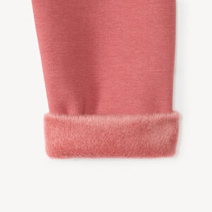 Legging fille doublé en sherpa 