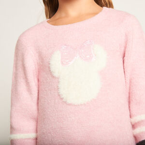 Robe manches longues en tricot Minnie Disney pour fille  