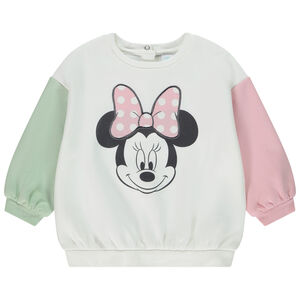 Sweat oversize effet color block Minnie Disney pour bébé fille 