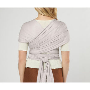 Écharpe de portage en mesh Aura soft grey 