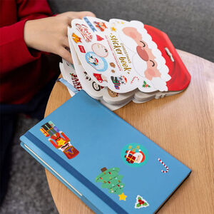 Cahier de +150 autocollants de Noël 