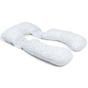 Coussin d'allaitement MAXXY mini feuilles vertes 