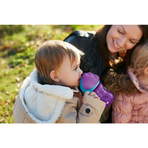 Tasse à paille 200 ml 9m+ - Violet 