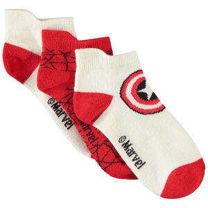 Lots de 3 paires de chaussettes courtes Marvel pour garçon 
