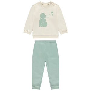 Ensemble jogging molleton printé pour bébé garçon 