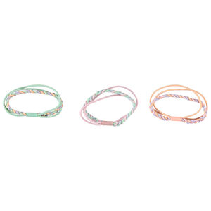 Lot de 3 élastique effet 3 en 1 pour fille  